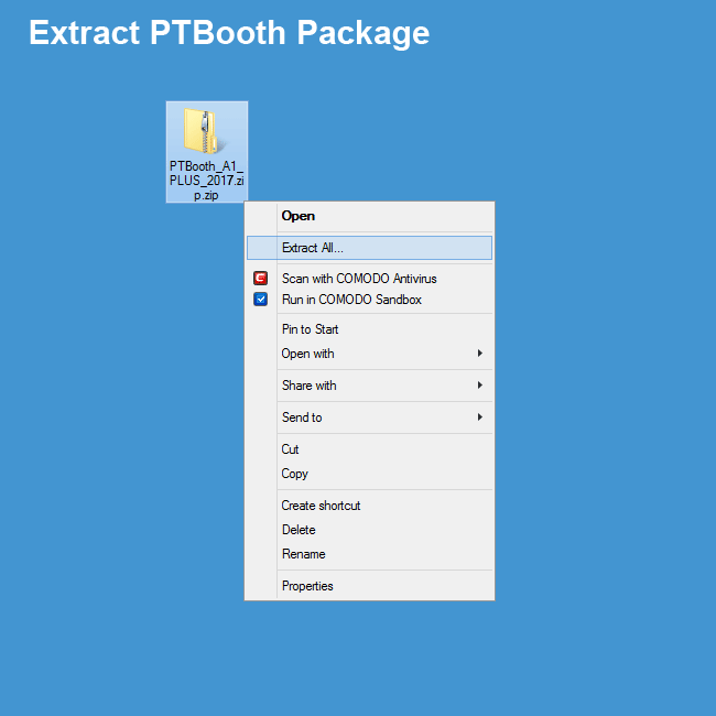 How To Install PTBooth A1 PLUS