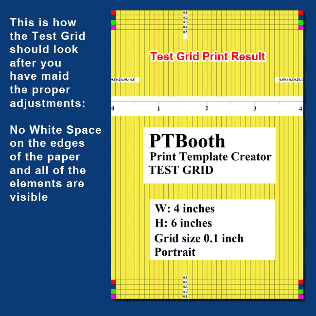 Adjusting the alignment of your Print Template in PTBooth A1 Plus